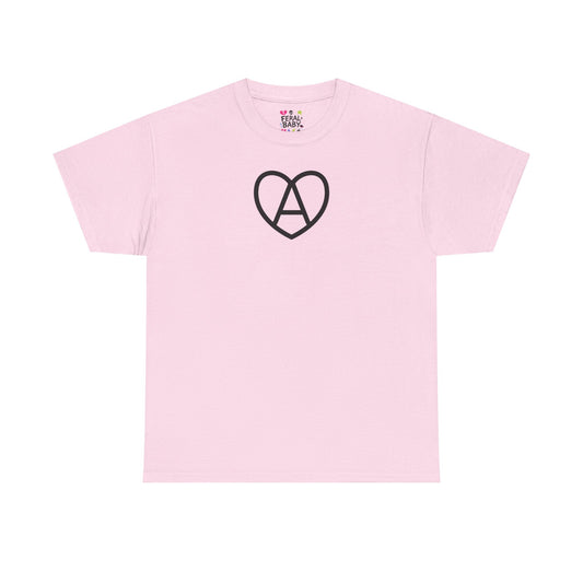 Anarchy Heart Pink Punk Tee
